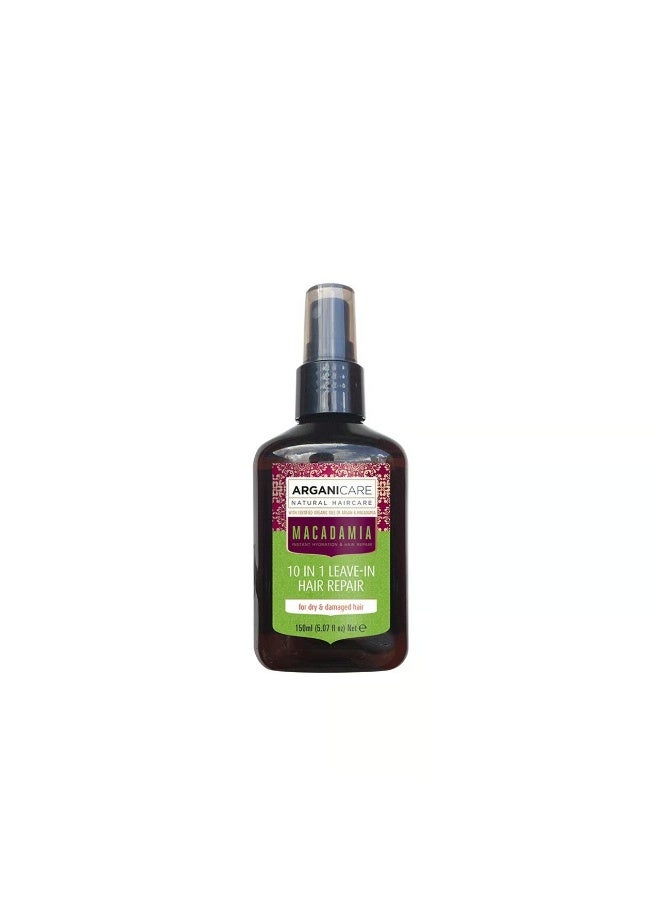 Arganicare Macadamia 10-In-1 Leave-in Hair Repair 150ml - Image 1