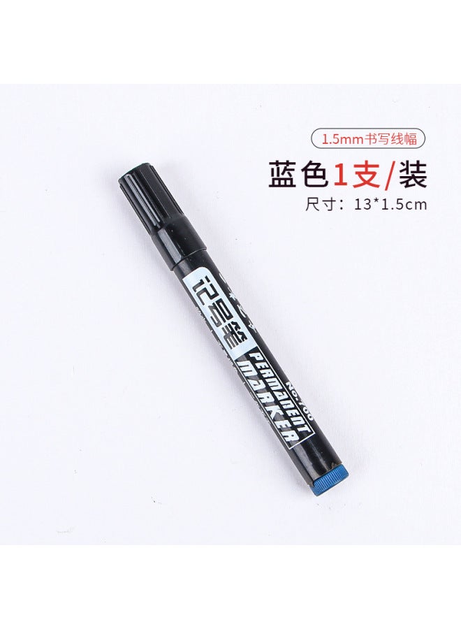 HELPS Large Capacity Oily Marker Black Quick-drying Logistics Special 700 Thick Head Can Add Ink Big Head Mark Pen - Image 1