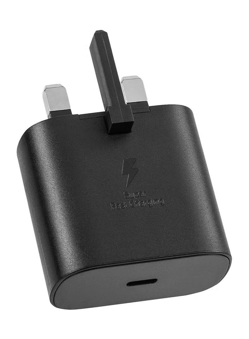 TIGER USB C Fast Charger Plug 25W Super Fast Charging Adapter – Compatible with Samsung Galaxy S23/S23+/S23 Ultra, S22/S22+/S22 Ultra, S21, S20, Note 20, Z Flip4, Z Fold4 – Type-C Wall Charger for Fast Power Delivery (Cable Not Included) - Image 1