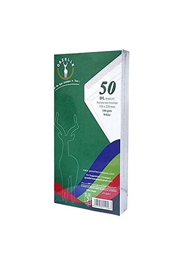 غزال عدد 3باكيت * 50 قطعة من اظرف غزال ذاتى الصق عدد 150 قطعة