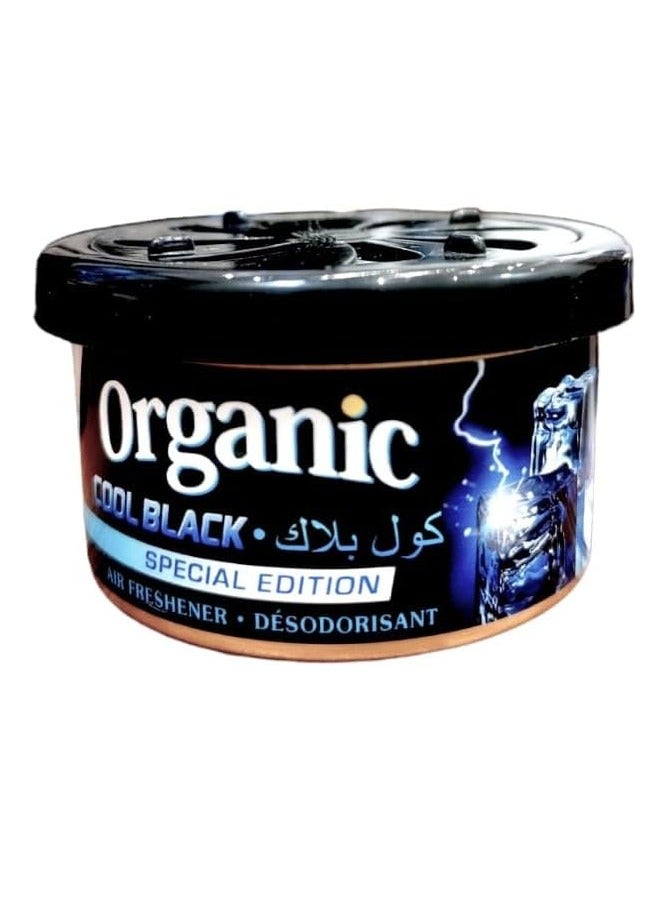 ال دي معطر هواء السيارة LD برائحة سوداء رائعة مع تصميم مثالي، مادة فاخرة وصديقة للبيئة