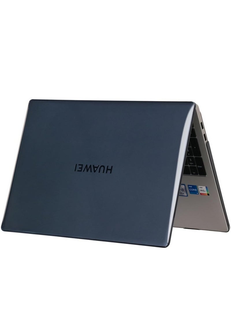 Laptop Case Compatible with Huawei Matebook D16 2024 16 Inch Model MCLF-X MCLG-16 MCLEF-X Crystal PC Cover Laptop Protective Hard Shell (Crystal Black) - Image 5