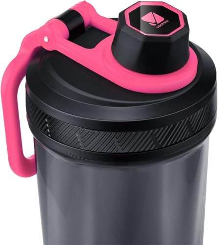 VOLTRX Shaker Bottle, Gallium USB C Rechargeable Electric Protein Shake Mixer, Shaker Cups for Protein Shakes and Meal Replacement Shakes, BPA Free, Made with Tritan, 24oz - Image 2