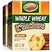 Shibolim Whole Grain Unsalted Whole Wheat Crackers 6oz Pack of 2 Crisp  Delicious Awesome Crunch Great mouth Feel Made with Whole Grains Kosher - Image 2