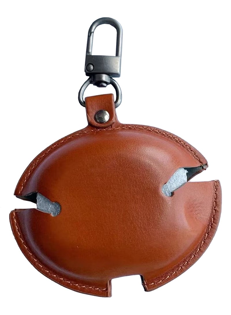 Waldic Leather Protective Case Cover For Huawei FreeBuds 6i - Brown - Image 2