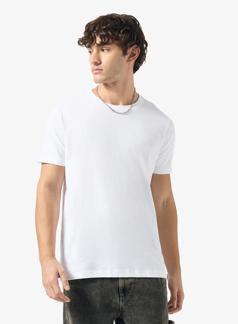 Seventy Five Basics Pack of 2 Round Neck T-Shirt