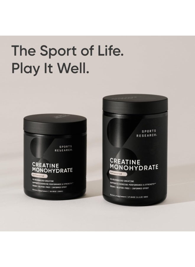 Sr Creatine Monohydrate (100 Servings) - 500G