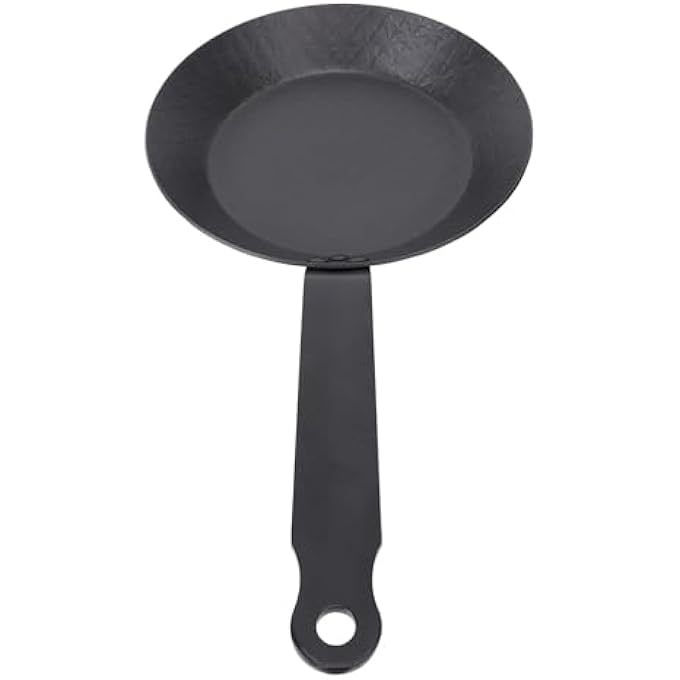 Zerodis Frying Pan Skillet Carbon Steel Frying PanAnti Stick Omelette Skillet Steak Pan Uniform Heating Professional Cookware For Gas Induction Cooker Home Kitchen Cookware Utensil S 1200Ml Medium - Image 3