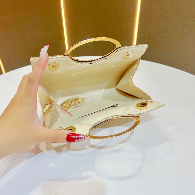 Rhinestone-Studded Crossbody Bag for Women - Image 5