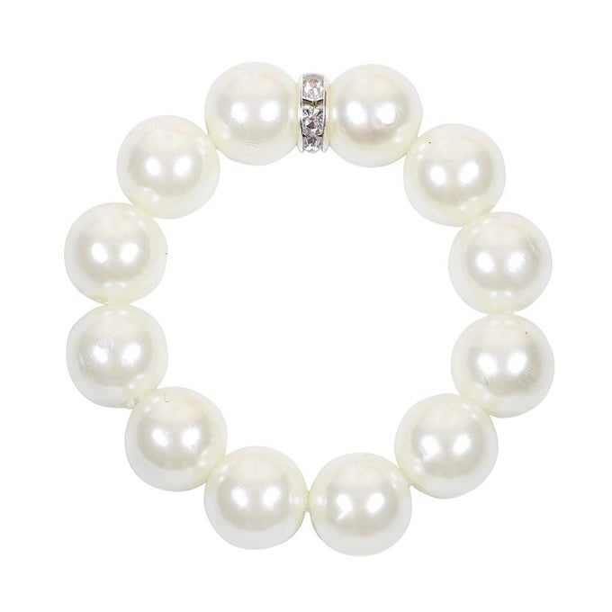 20PCS PEARL RHINESTONES NAPKIN RING FOR TABLE DECORATION SERVIETTE HOLDER PARTY DECORATION D