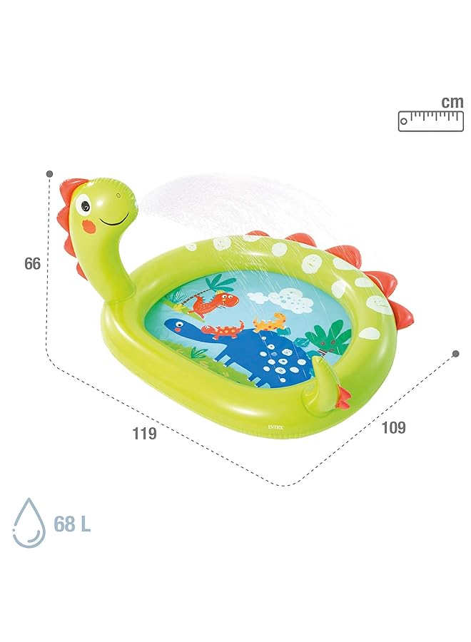 INTEX 58437Np Dinosaur Inflatable Spray Pool - Image 4