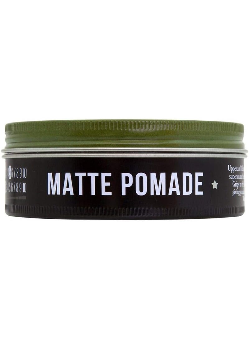 Uppercut Deluxe Matte Pomade 100g Medium Hold Matte Finish Water-Based Hair Styling Pomade for Men - Image 4