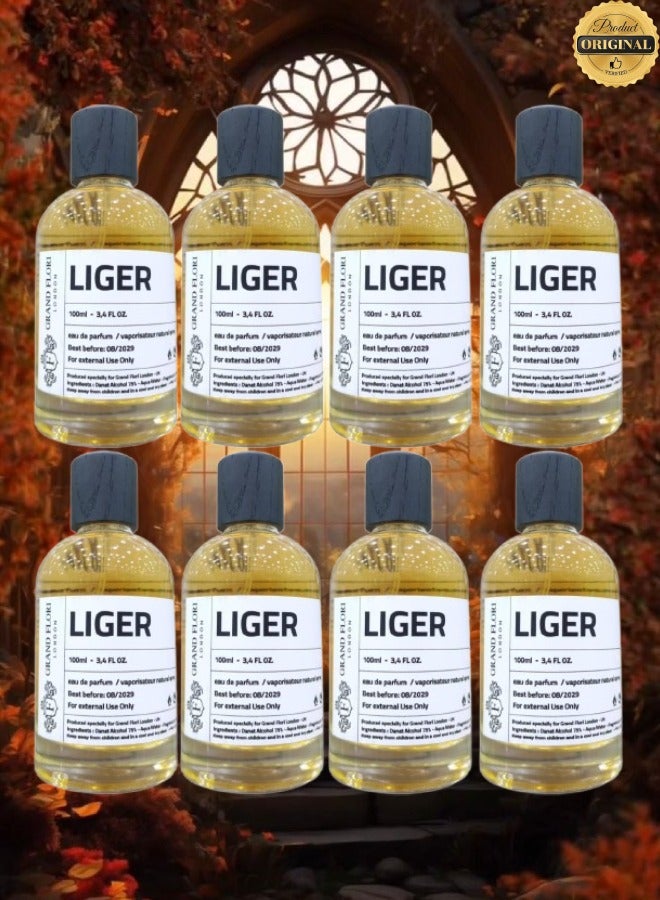 ليجر 8 قطع عطر لايجر 100 مل - Image 1