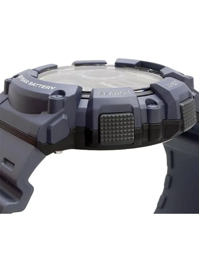 CASIO Men's Digital Display Watch With Blue Resin Strap - WS-1500H-2AVDF