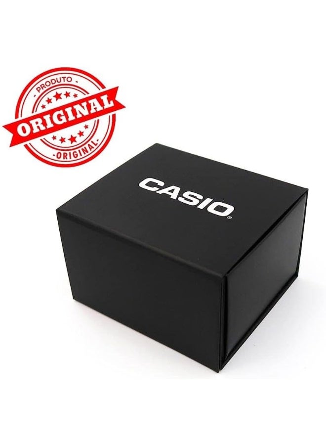 كاسيو ساعة رجالية بشاشة رقمية وسوار راتنج أزرق - WS-1500H-2AVDF - Image 5