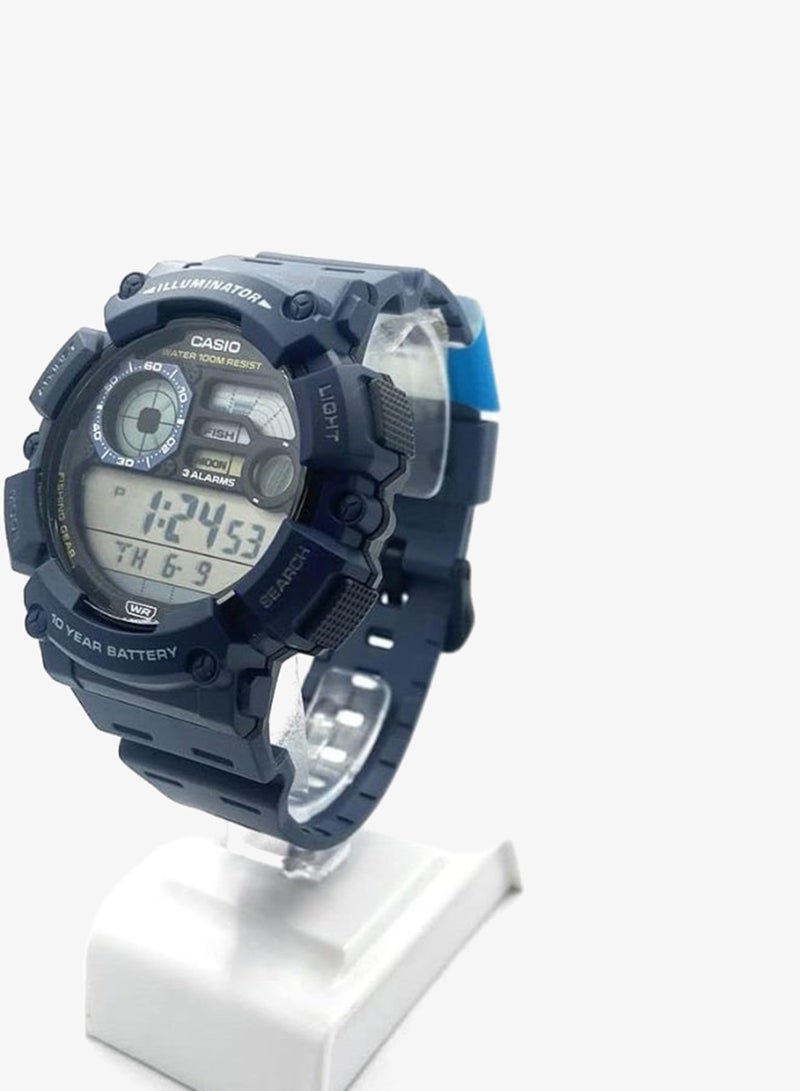 CASIO Men's Resin Digital Watch WS-1500H-2AVDF - 50.1 mm - Image 2