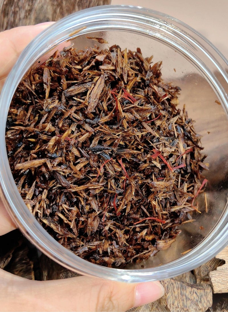 أود أل سعود بخور "مسك الورد" 80 غرام | عطر يدوم طويلاً، مثالي للصلاة والعبادة والمراسم - Image 4