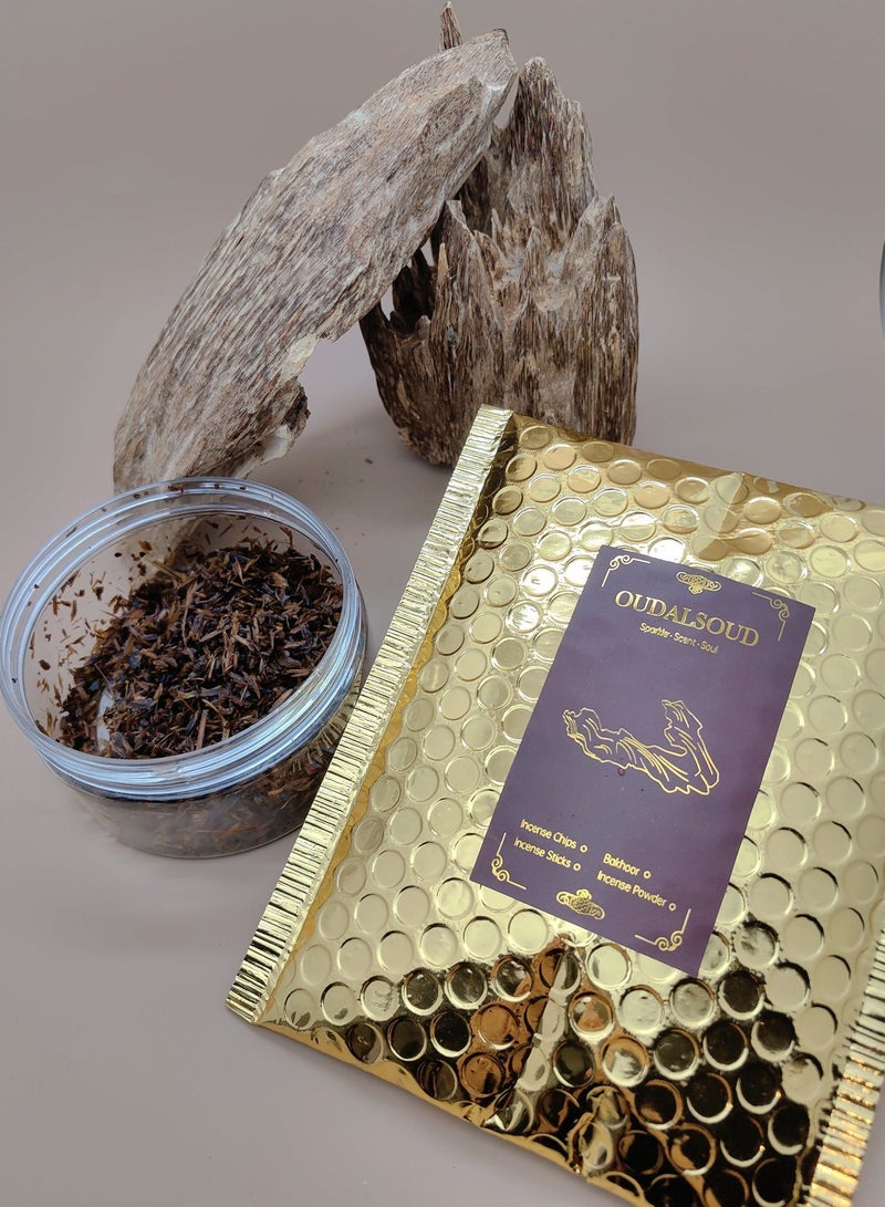 أود أل سعود بخور "مسك الورد" 80 غرام | عطر يدوم طويلاً، مثالي للصلاة والعبادة والمراسم - Image 5