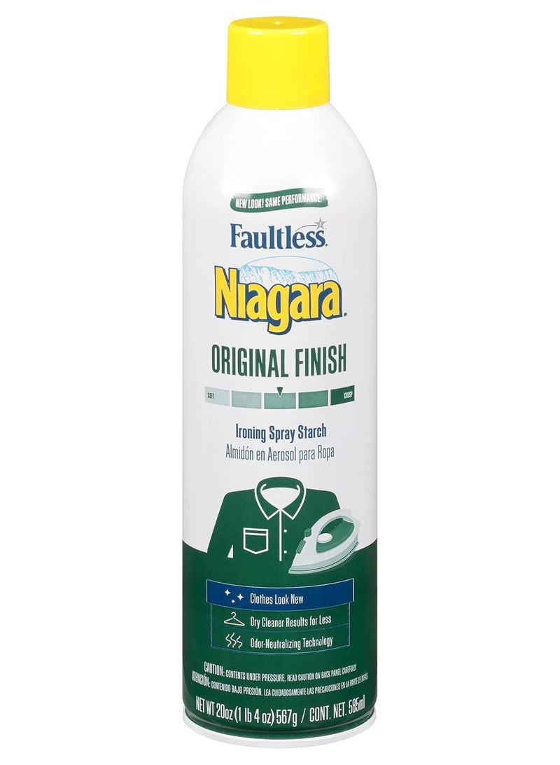 Faultless Niagara Spray Starch 20 Oz