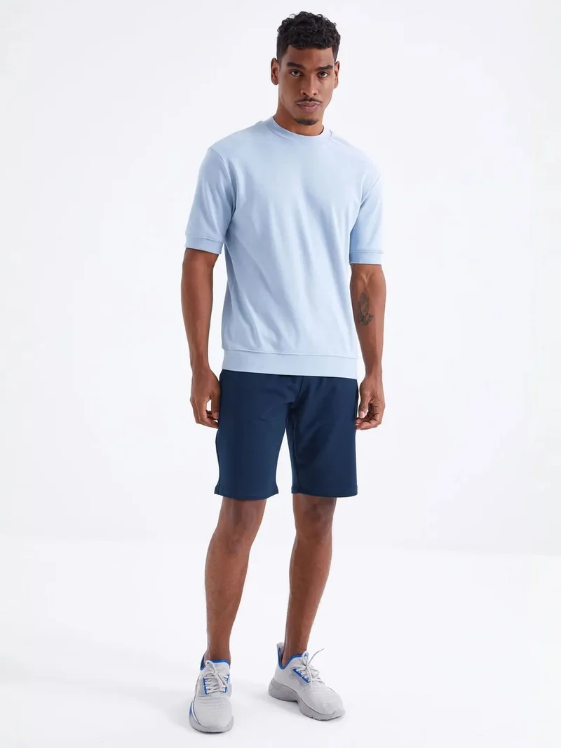 TOMMYLIFE TOMMY Men's Jersey Shorts With Drawstring Waist