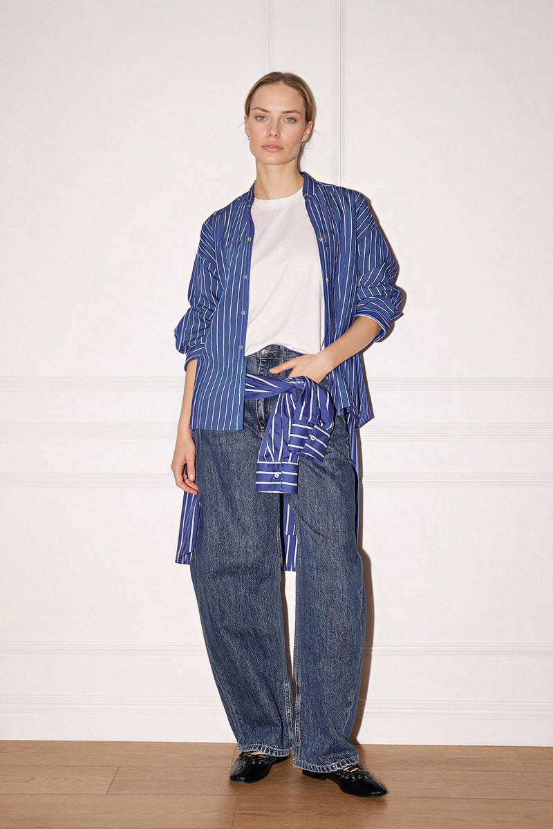 ديفاكتو قميص كم طويل قصة مريحة - Image 2