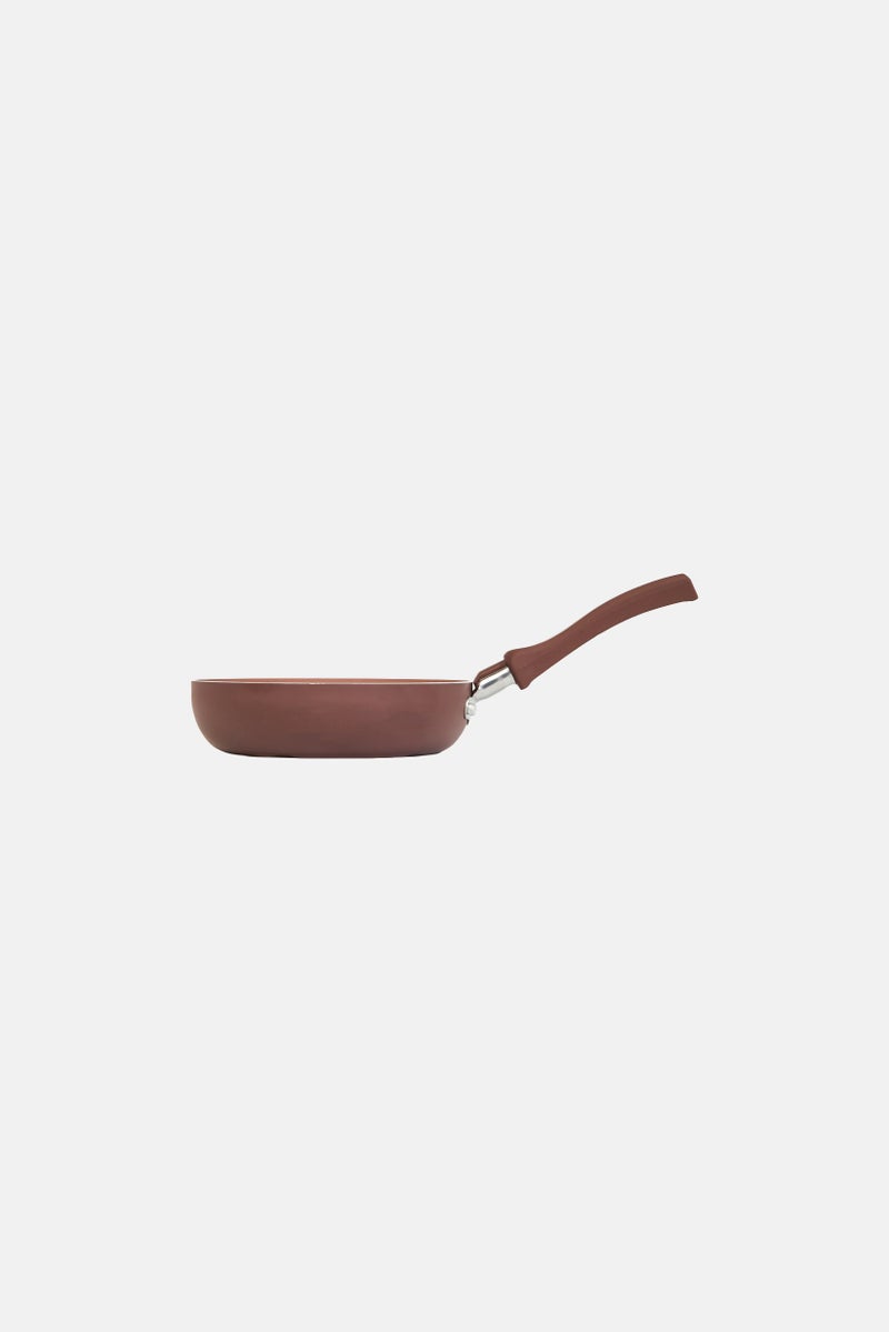 Bombay 2 Pieces Mini Fry Pan With Silicone Spatula, Mauve - Image 3