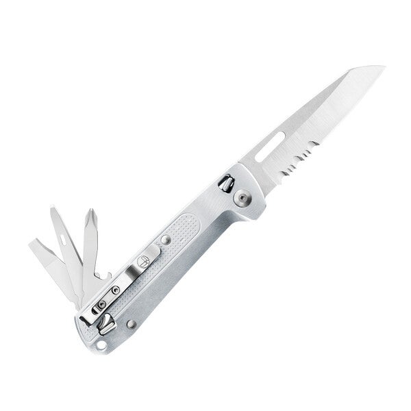 LEATHERMAN ليذرمان فري K2x فضي بيج - Image 1