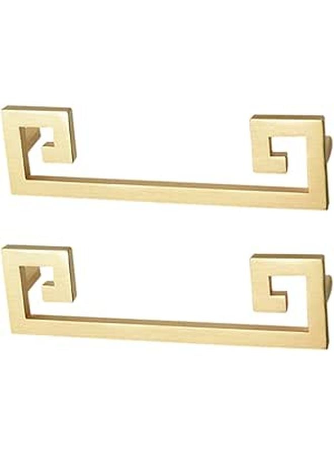 Vintage Style Cabinet Door Handles 2pcs Retro Metal Pulls For Kitchen Wardrobe Furniture Hardware - Image 1