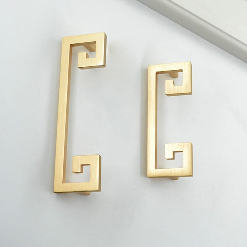 Vintage Style Cabinet Door Handles 2pcs Retro Metal Pulls For Kitchen Wardrobe Furniture Hardware - Image 5