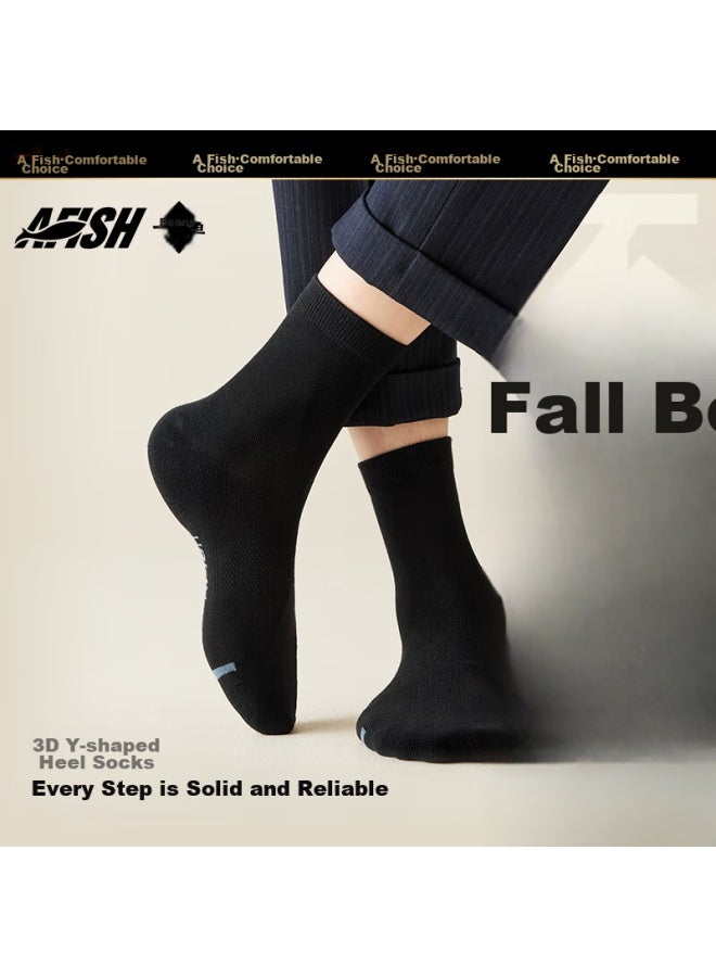 A Fish Socks For Men, 7a Grade Antibacterial And Odor-resistant, Spring And Summer Sports Socks, Casual Long And Short Cotton Socks, Recommended By Baoqiang - Image 4