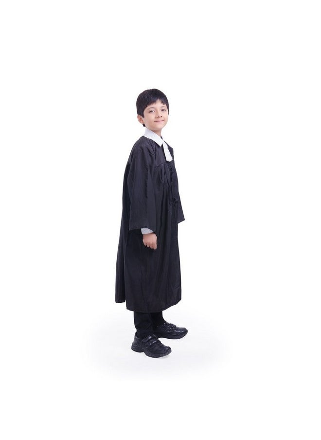 فانسي دريسويل - أزياء مساعد المجتمع المصنوعة من مزيج القطن من FancyDressWale للأولاد والبنات (محامي، 5-6 سنوات)، متعددة الألوان - Image 1