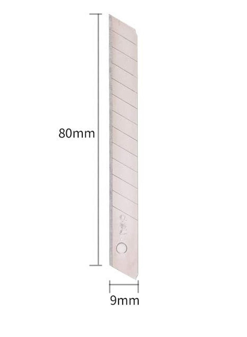 Deli 60 قطعة من شفرات استبدال سكين القطع بعرض 9 مم - Image 4