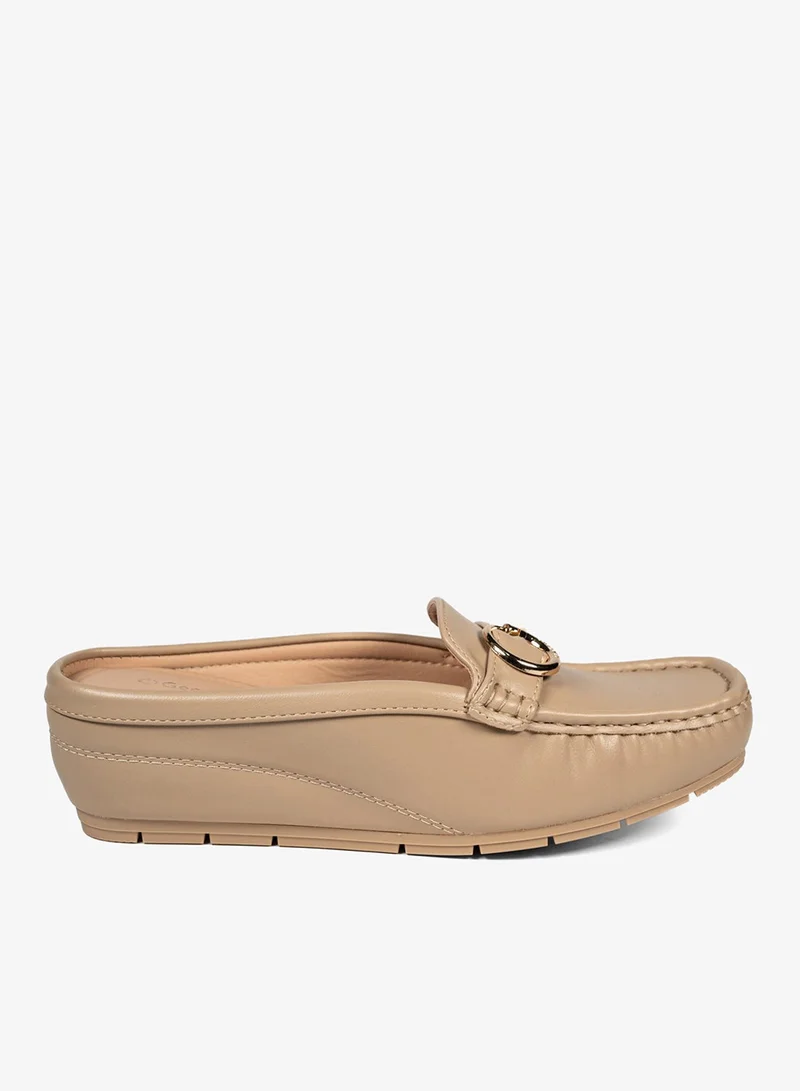 Geoomnii Geoomnii Closed Flat Shoes for Women – Comfortable Slip-On Ballet Flats for Office, Daily Wear & Casual Use