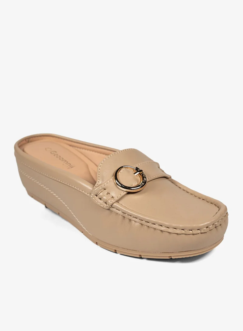 Geoomnii Geoomnii Closed Flat Shoes for Women – Comfortable Slip-On Ballet Flats for Office, Daily Wear & Casual Use