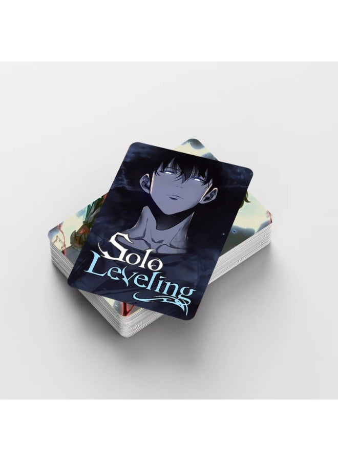 NIBEMINENT 92 Pcs Cartoon Solo Leveling Double-sided Lomo Cards Card For Fans Collection Gifts - Image 2