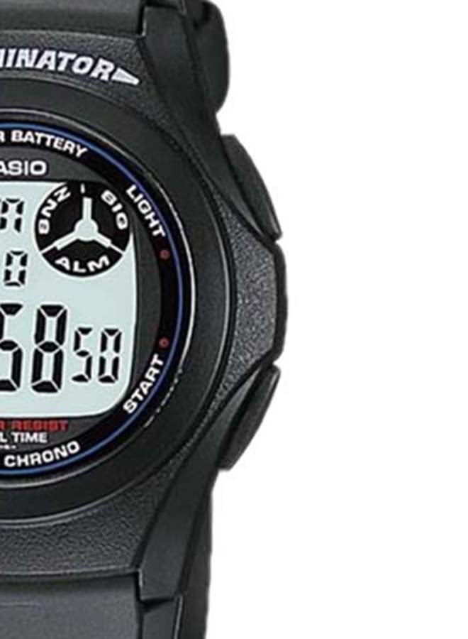 CASIO Boys Digital ,Resin Band ,Dual time ,LED Backlight Watch - Image 5