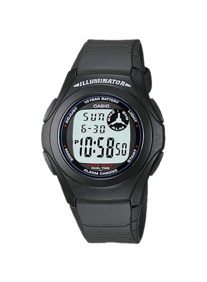CASIO Boys Digital ,Resin Band ,Dual time ,LED Backlight Watch - Image 1