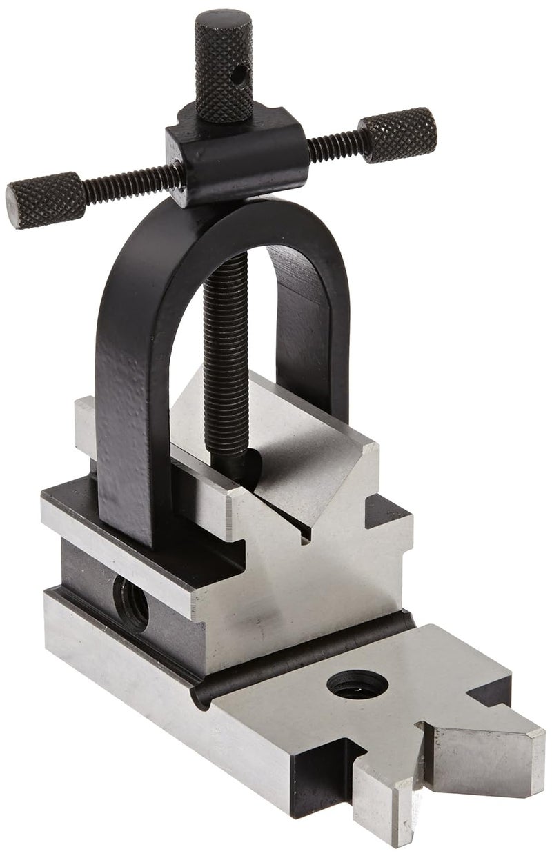 Fowler 52-475-050-0, All-Angle V-Block and Clamp with 1.3125" Capacity - Image 1