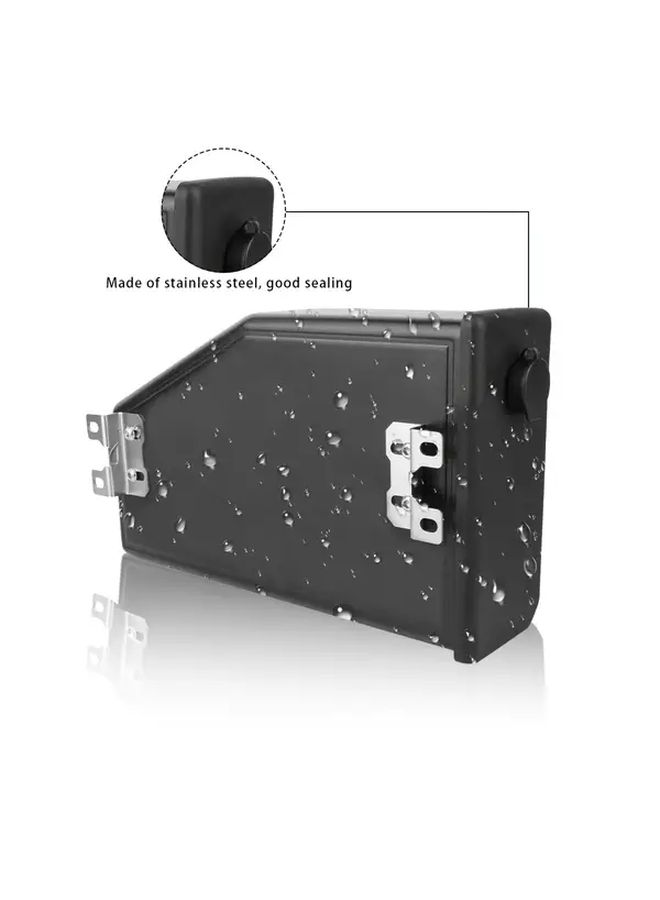 Black Left Rear Side Toolbox For BMW R1200GS R1250GS Waterbird Motorcycle Accessories Large - Image 3