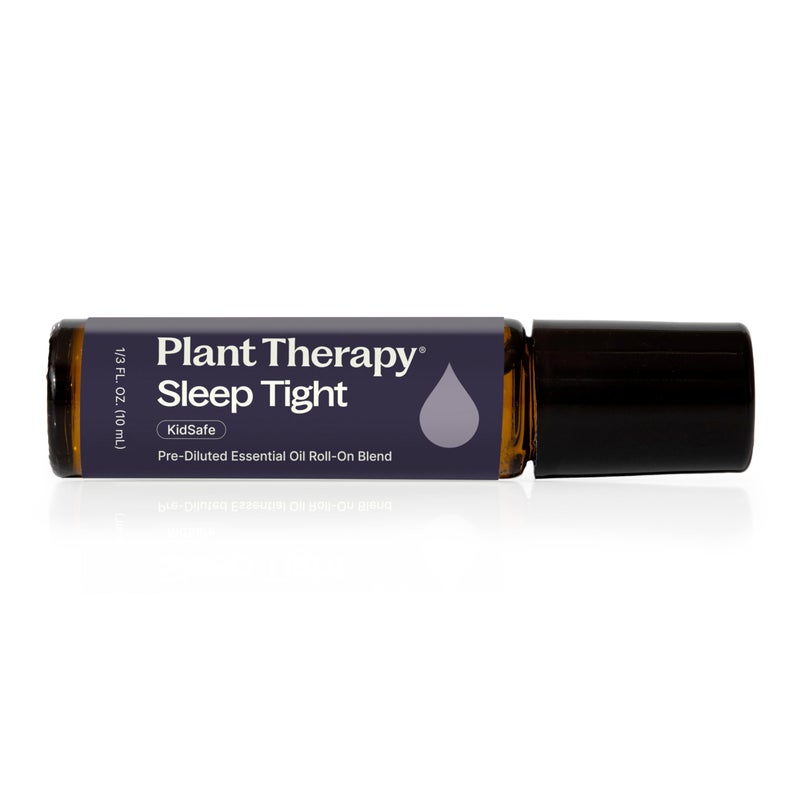 Plant Therapy Sleep Tight Essential Oil Blend 10 mL (1/3 oz) Pre-Diluted Roll-On 100% Pure, Therapeutic Grade - Image 1
