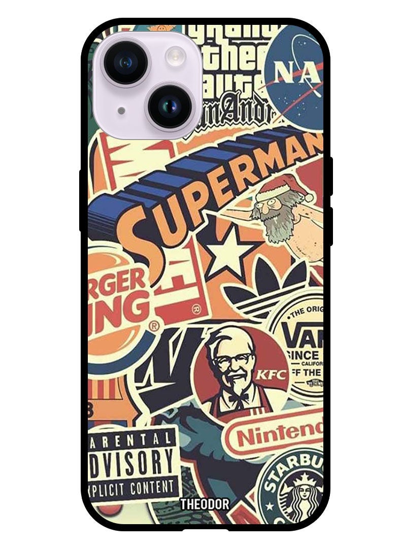 Theodor Protective Case Cover For Apple iPhone 14 6.1" 2022 Superman - Image 1