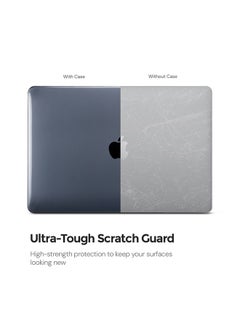 O Ozone Crystal Case Compatible with MacBook Pro 16 (A2485)M1 2021 (A2780)M2 (A2991)M3 2023 (A3403,A3186)M4 2024 Case+Keyboard Cover & Protector,Black  - Image 2