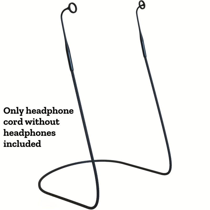 Black Earplug Lanyard Connector Cord Compatible With Loop Quiet Engage Experience - Image 4