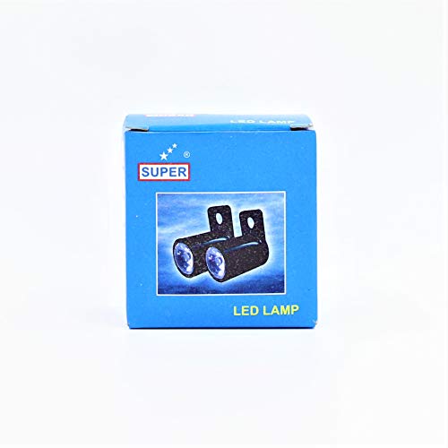 Super Fancy Strobe Brake Flashing WHITE LED Light (Set of 2) - 2891 - Image 2