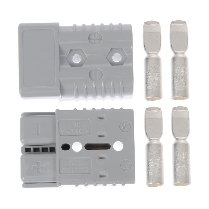 2 Pcs High Temperature Resistant Battery Quick Disconnect Connectors For Electric Forklifts - Image 2