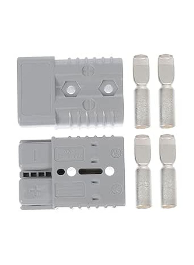2 Pcs High Temperature Resistant Battery Quick Disconnect Connectors For Electric Forklifts - Image 1