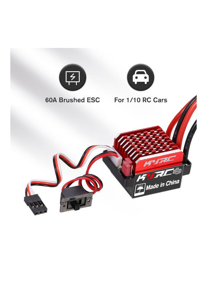 NIBEMINENT 60A Brushed ESC For RC Cars - Image 5