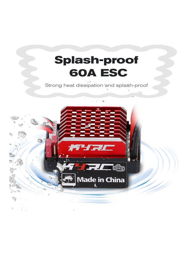 NIBEMINENT 60A Brushed ESC For RC Cars - Image 3