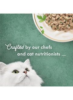 Fancy Feast Y Feast Gravy Wet Cat Food, Medleys White Meat Chicken Florentine With Garden Greens  (Pack Of 24) 3 Oz. Cans  - Image 3