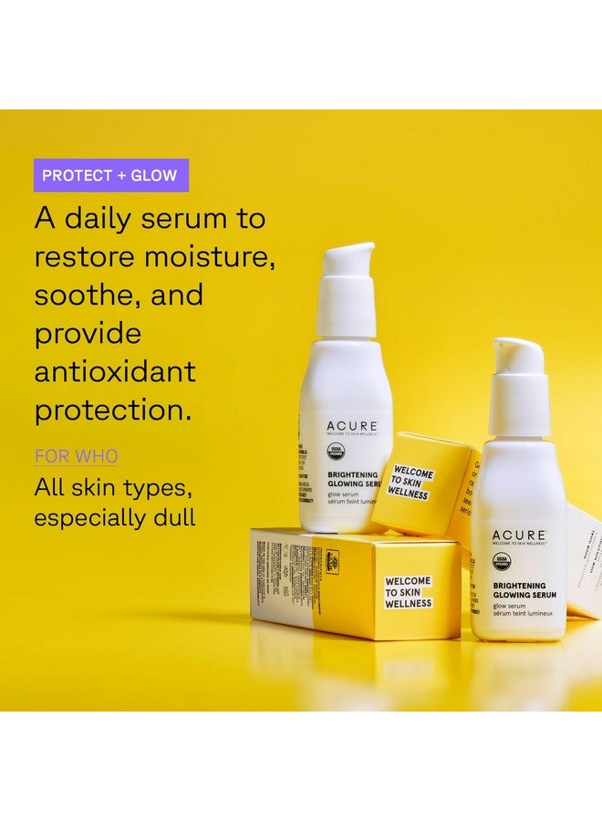 أكيور مصل متألق ومشرق - ينشط ويرطب الوجه والرقبة - زيت الأرجان واليقطين والتوت البري - حماية مضادة للأكسدة لجميع أنواع البشرة - تركيبة مرطبة طبيعية بالكامل - نباتية بنسبة 100%، 1 أونصة سائلة - Image 2